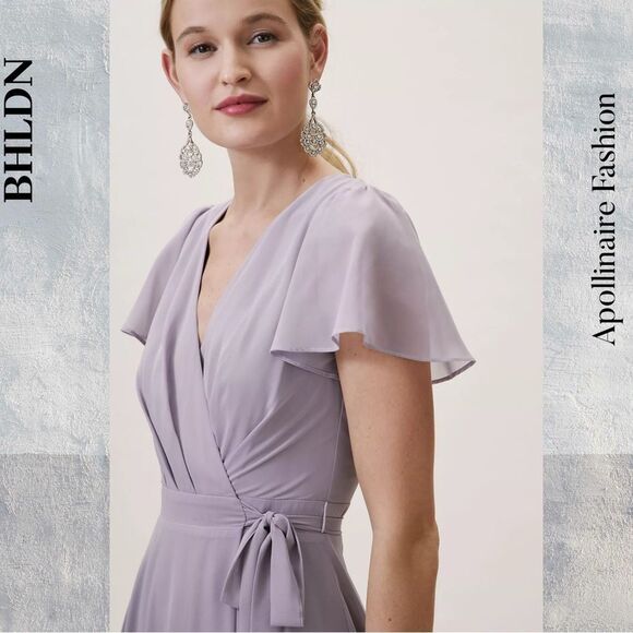 BHLDN Oralee Lavender Maxi Dress in XS NWOT - Picture 6 of 9
